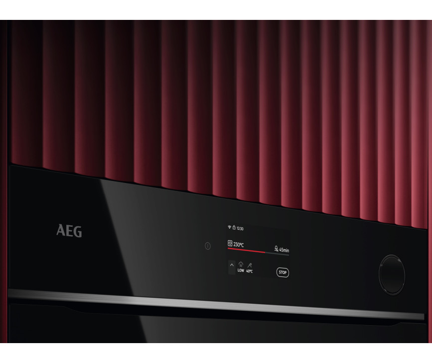 AEG TR7PB73FSB inbouw oven met SteamCrisp en pyrolyse reiniging