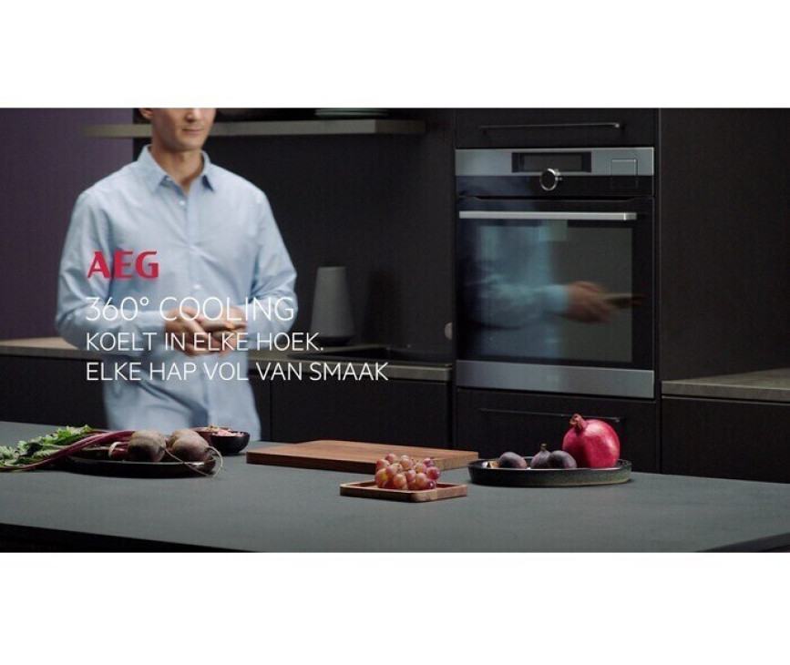 AEG TSC8M181BC inbouw koelkast - nis 178 cm.