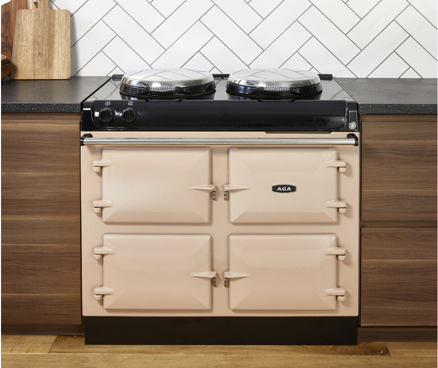 Aga R3 4-oven fornuis - warme AGA - met gietijzeren ovens