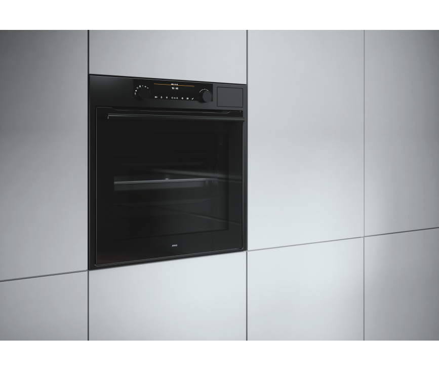 Atag CS6695D inbouw combi-stoomoven - grafiet - nis 60