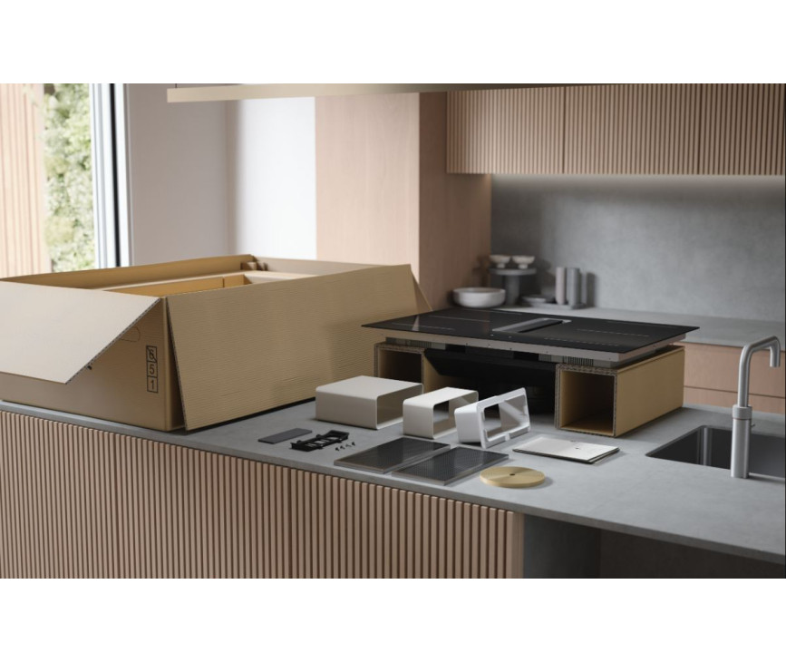 Atag HIDD08471EX inbouw inductie kookplaat met afzuiging