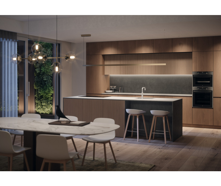 Atag HIDD08471EX inbouw inductie kookplaat met afzuiging