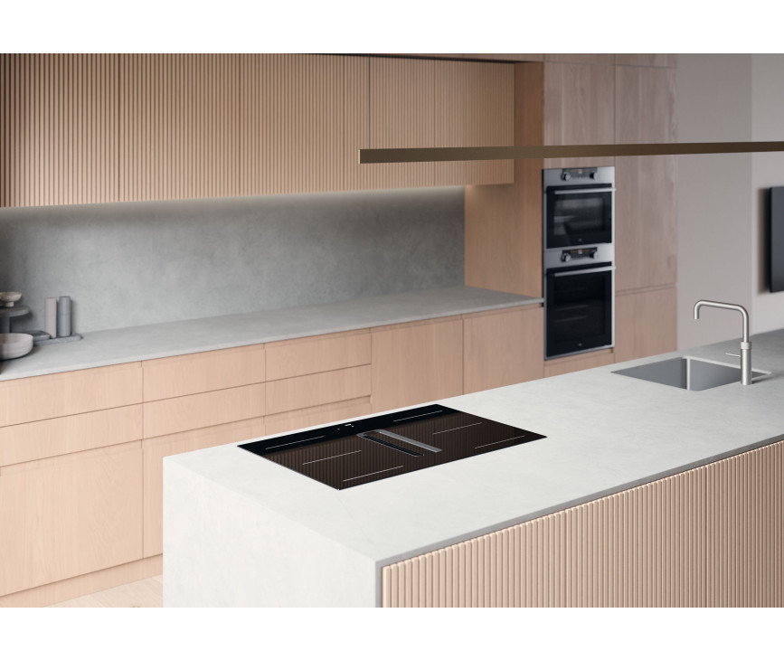 Atag HIDD08471EX inbouw inductie kookplaat met afzuiging