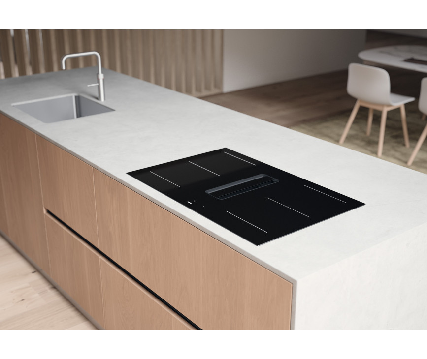 Atag HIDD08471EX inbouw inductie kookplaat met afzuiging
