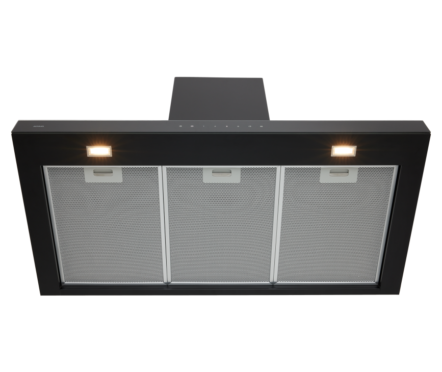 Atag WS90292IM wand afzuigkap - zwart - 90 cm. breed