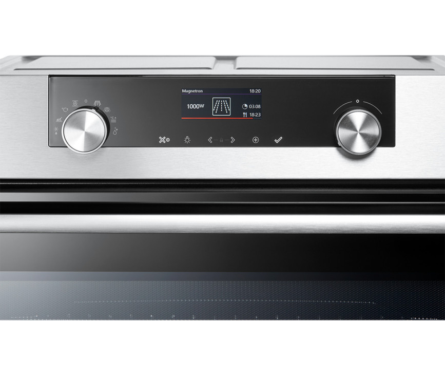 Atag BCM4611C inbouw oven met magnetron - roestvrijstaal