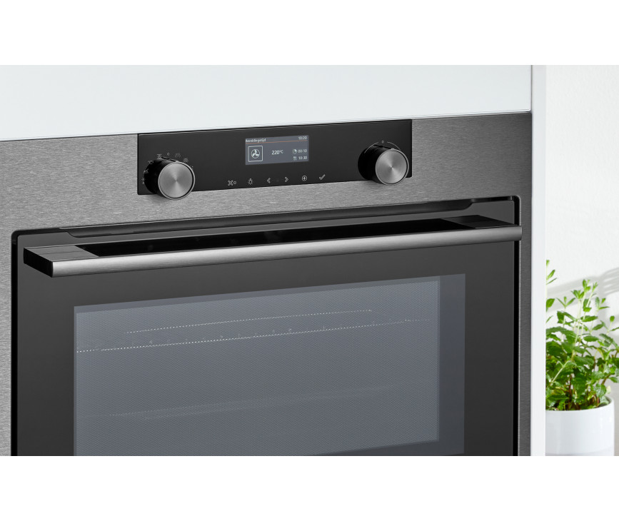 Atag BCM46121C inbouw oven met magnetron - blacksteel