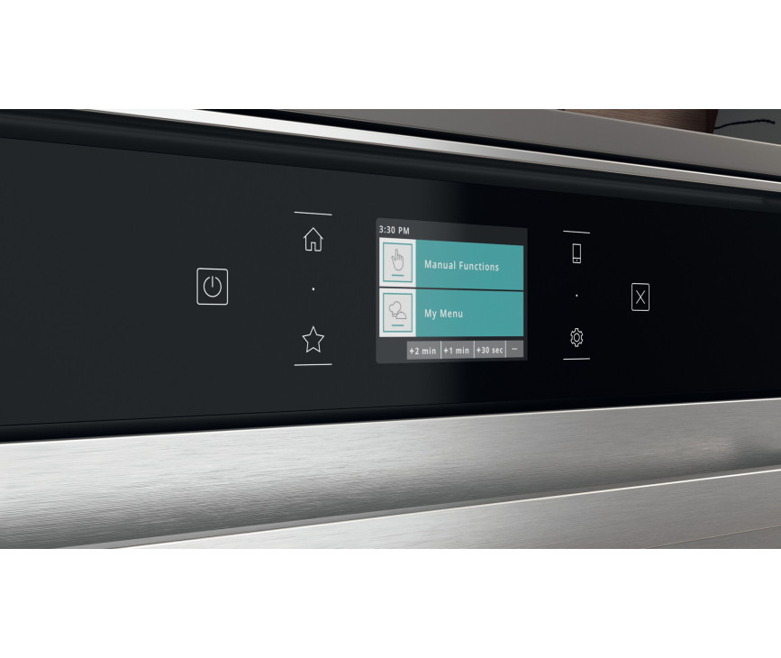 Bauknecht EMEK9 P545 PT inbouw oven met magnetron - zwart