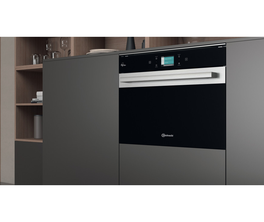 Bauknecht EMEK9 P545 PT inbouw oven met magnetron - zwart