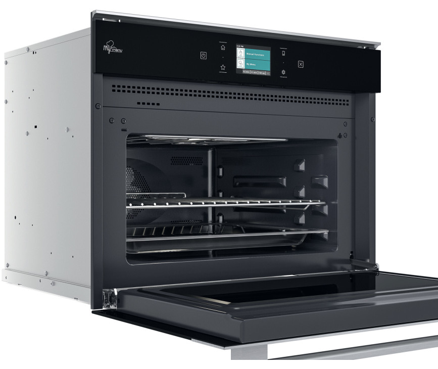 Bauknecht EMEK9 P545 PT inbouw oven met magnetron - zwart