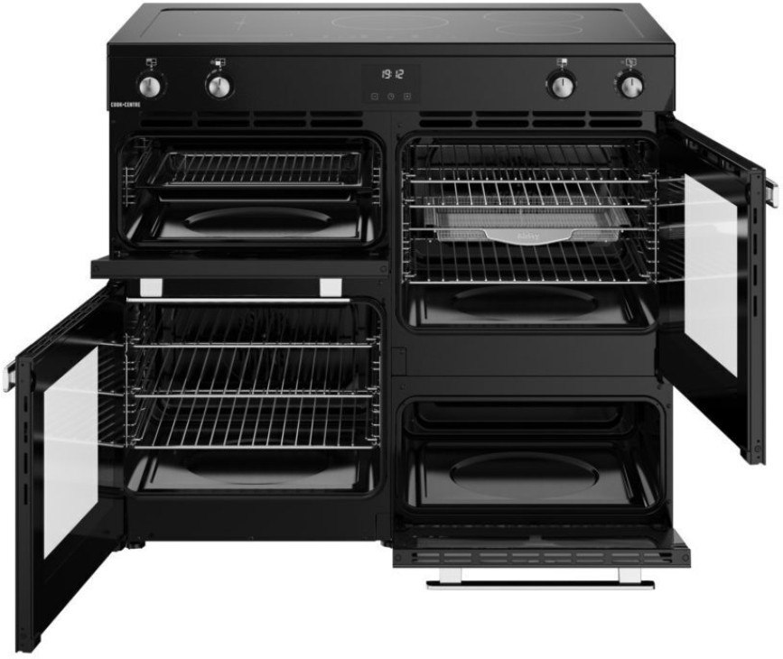 Belling COOKCENTRE 100Ei BLK fornuis inductie