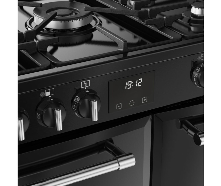 Belling FARMHOUSE 90DF BLK fornuis