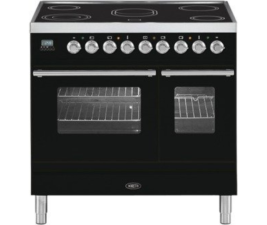 Boretti VPI94ZW fornuis inductie zwart