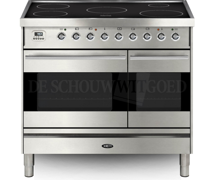 Boretti VPSI94IX inductie fornuis roestvrijstaal