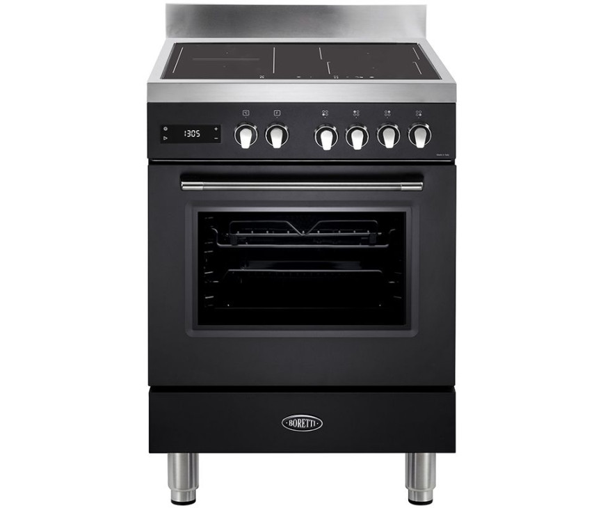 Boretti CFBI601AN inductie fornuis - Toscana - antraciet - 60 cm. breed