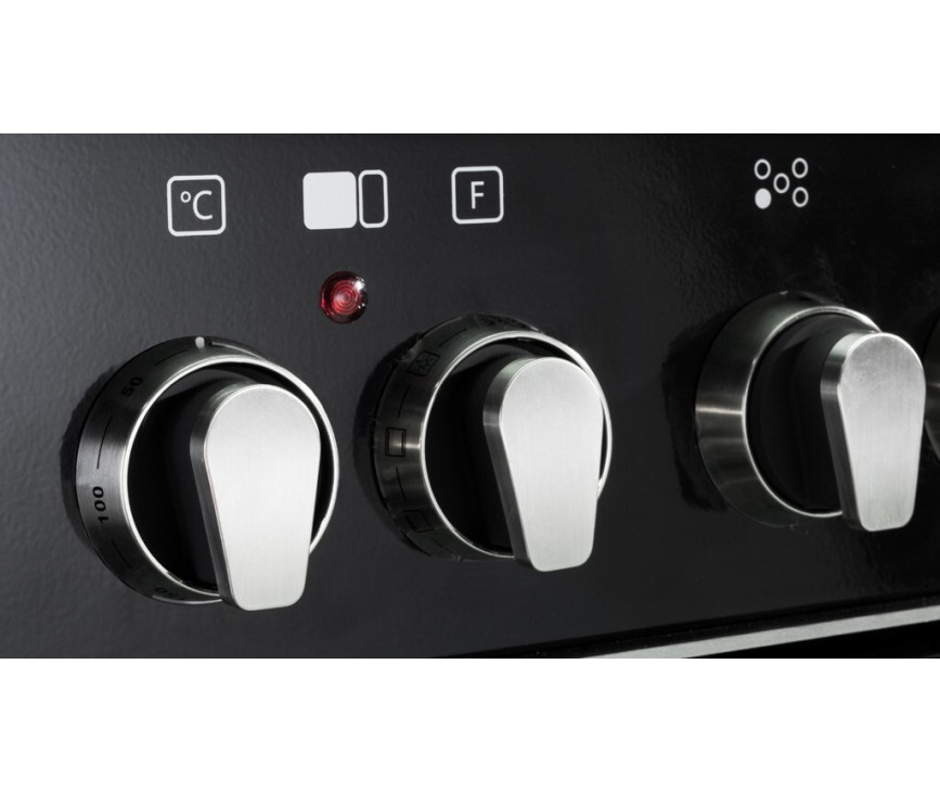 Boretti CFBI902AN2 inductie fornuis met dubbele oven - antraciet