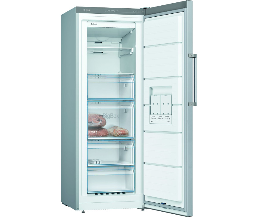 Bosch GSN29VLEP vrijstaande vriezer / vrieskast - rvs-look - no-frost