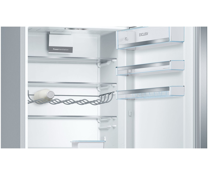 BOSCH koelkast rvs KGE49EICP