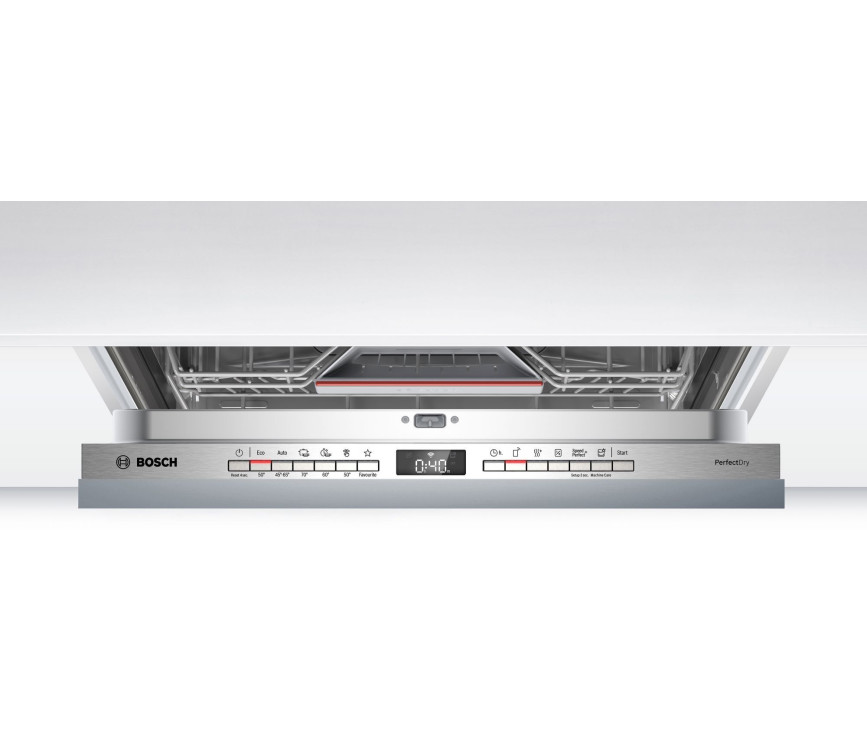 Bosch SBV6YCX00E verhoogde inbouw vaatwasser met PerfectDry