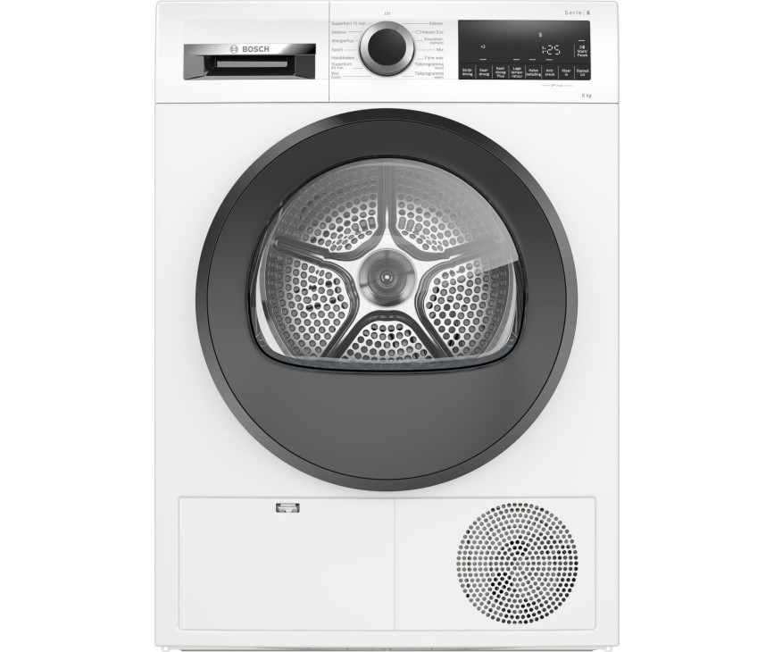 Bosch WPG23100NL condensdroger met energieklasse B label