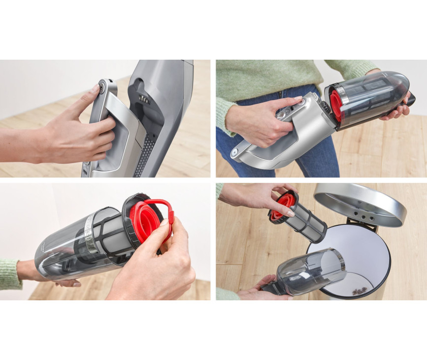 Bosch BCH3K2301 stofzuiger - zilver