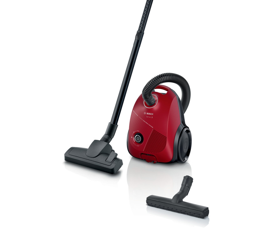 Bosch BGBS2RD1H stofzuiger - rood