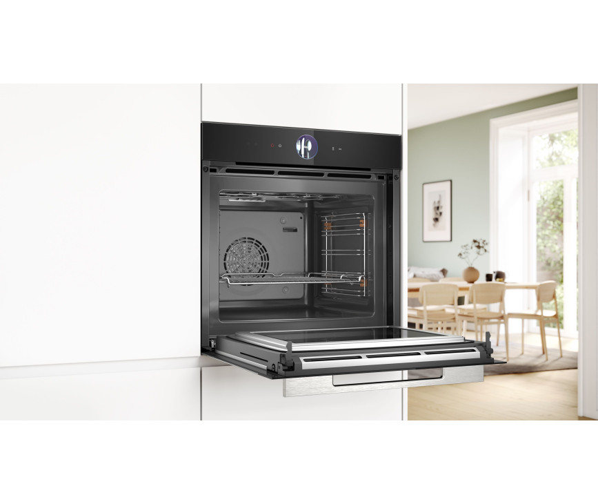 Bosch HMG7361B1 inbouw oven met magnetron - zwart