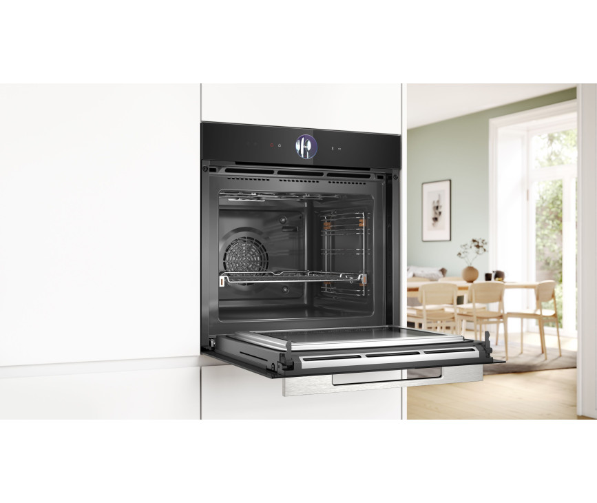 Bosch HMG776KB1 inbouw oven met magnetron - zwart