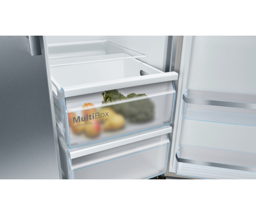 Bosch KAD93AIDP side-by-side koelkast - roestvrijstaal