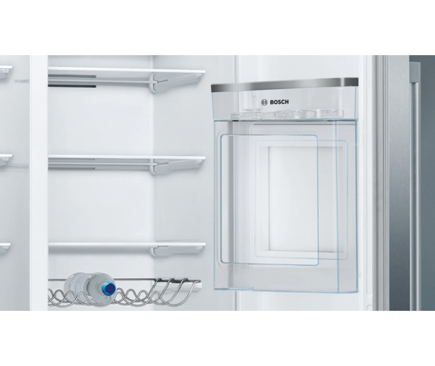 Bosch KAG93AIEP rvs side-by-side koelkast - roestvrijstaal