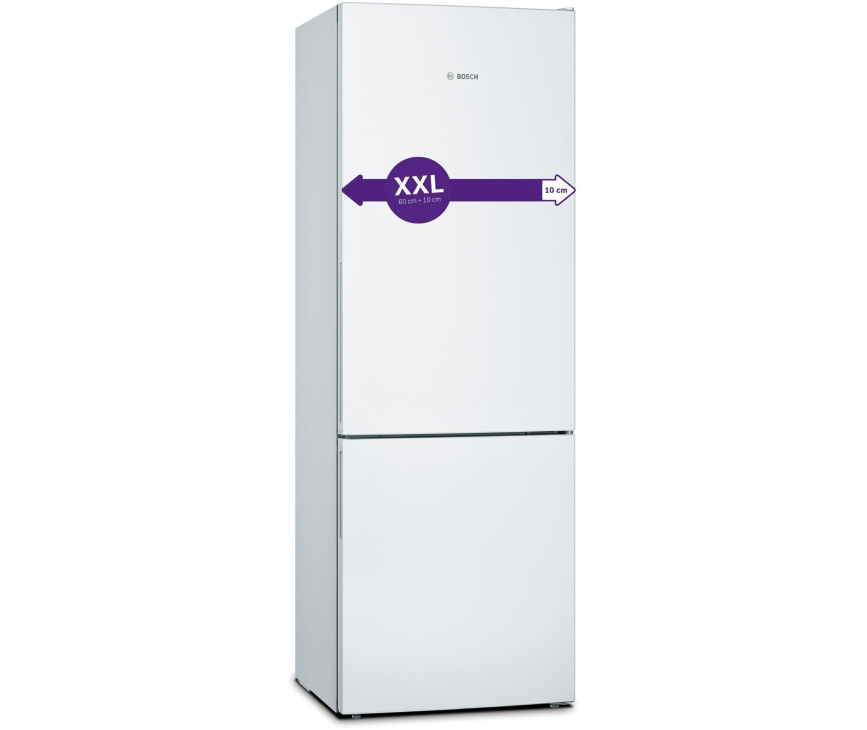 Bosch KGE49AWCA vrijstaande koel/vriescombinatie - 70 cm. breed