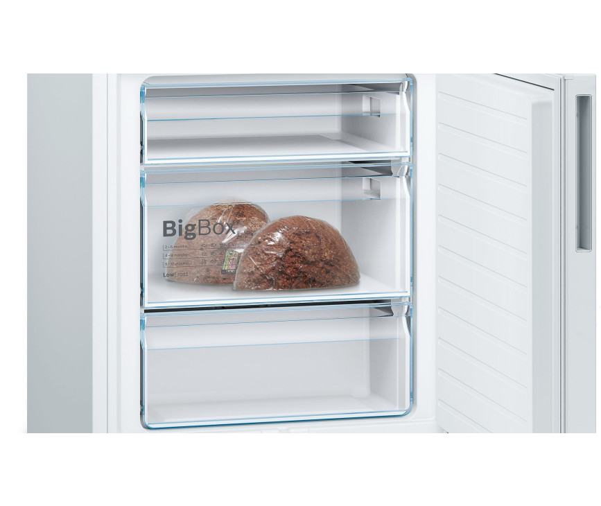 Bosch KGE49AWCA vrijstaande koel/vriescombinatie - 70 cm. breed
