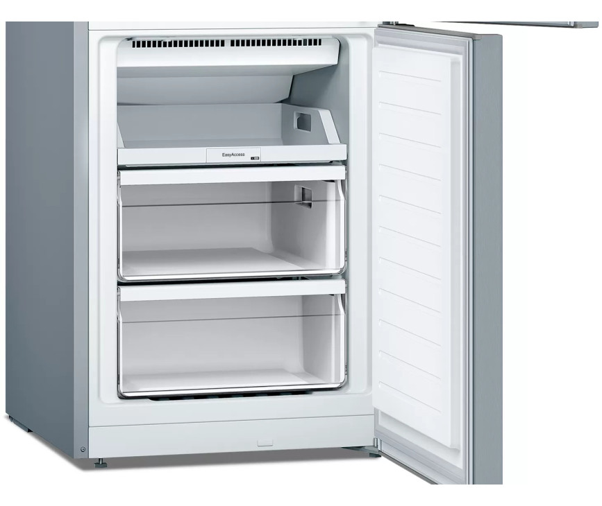 Bosch KGN33NLEB vrijstaande koelkast - rvs-look - 176 cm. hoog