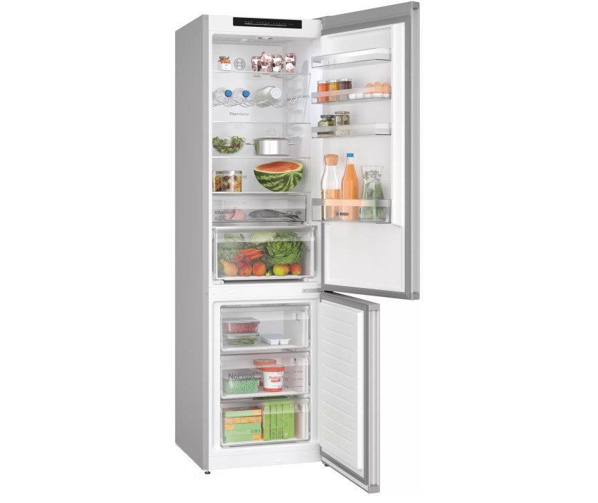 Bosch KGN392LDF vrijstaande koel/vriescombinatie - rvs-look