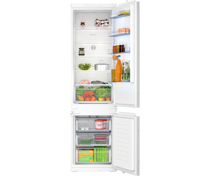 Bosch KIN96NSE0 inbouw koelkast - nis 194 cm.