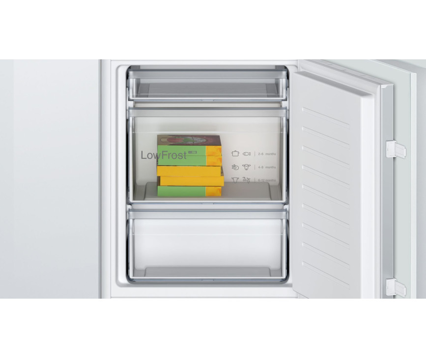 Bosch KIV86NSE0 inbouw koelkast - nis 178 cm.