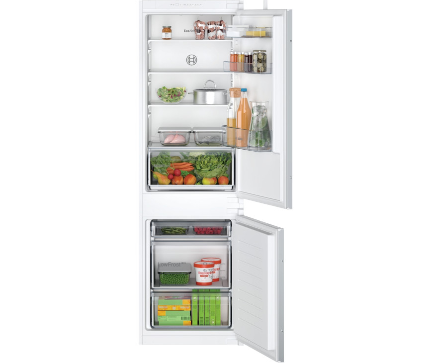 Bosch KIV86NSE0 inbouw koelkast - nis 178 cm.