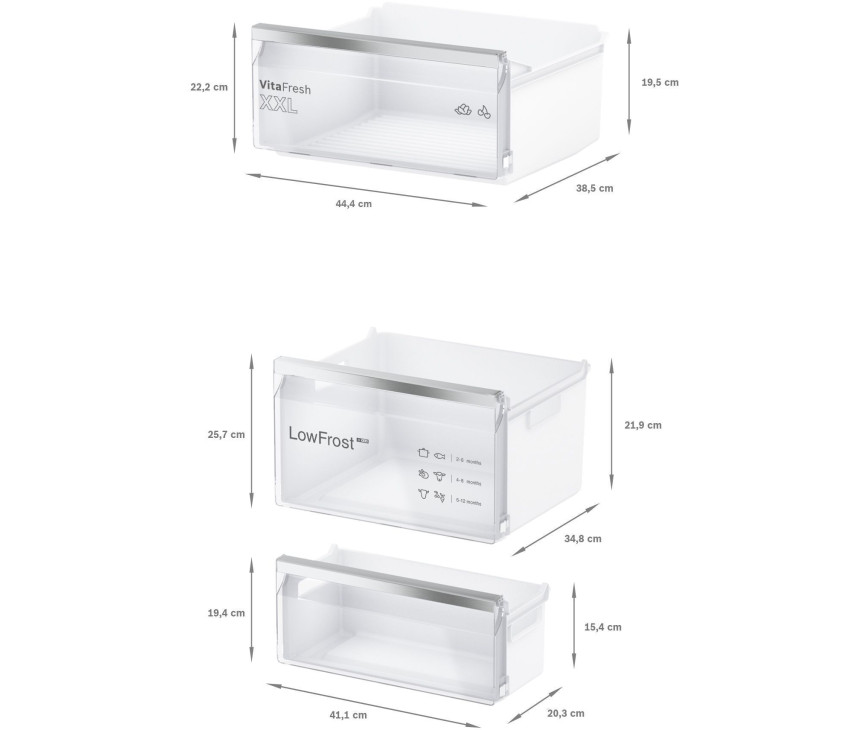 Bosch KIV87VFE0 inbouw koelkast - nis 178 cm.