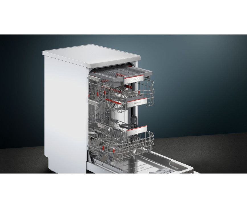 Bosch SPS6YMW14E smalle vrijstaande vaatwasser - 45 cm - Home Connect