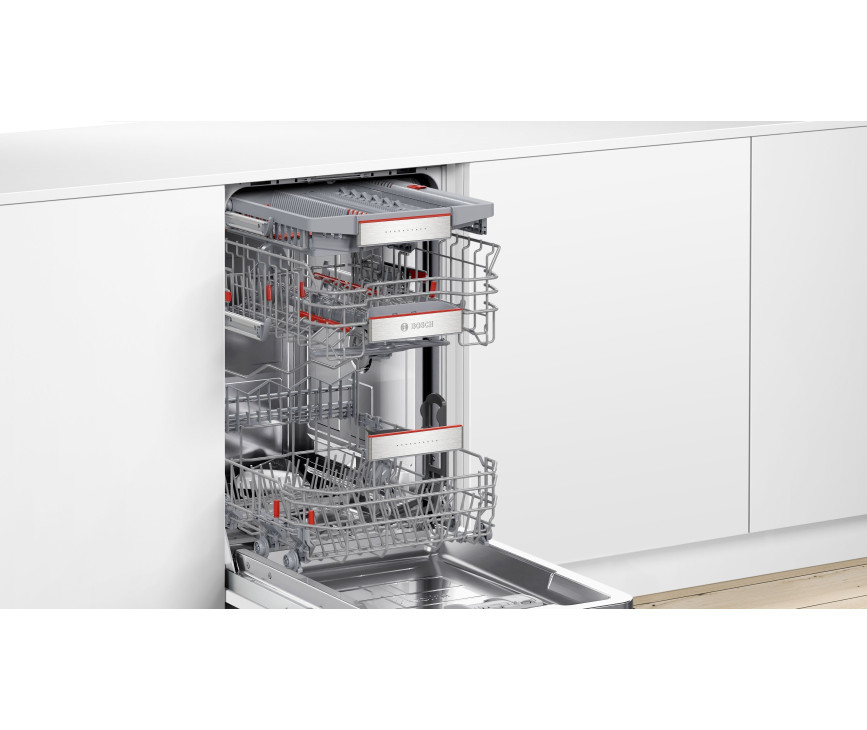Bosch SPV6YMX08E smalle inbouw vaatwasser - 45 cm - zeolith