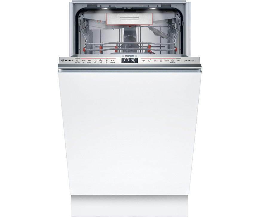 Bosch SPV6YMX08E smalle inbouw vaatwasser - 45 cm - zeolith