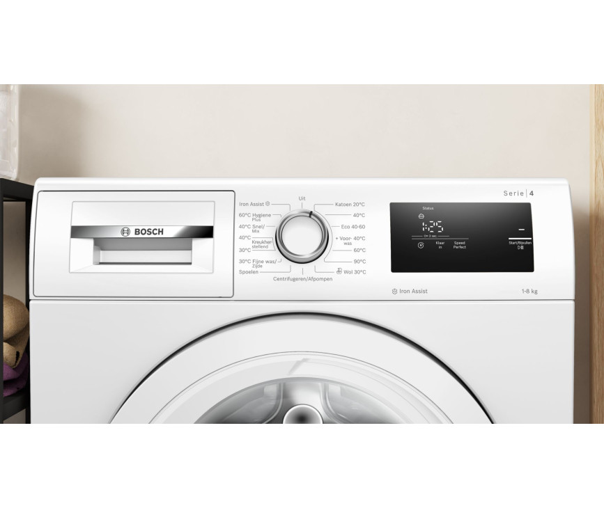 Bosch WAN28097NL Exclusiv wasmachine met 1400 toeren en 8 kg