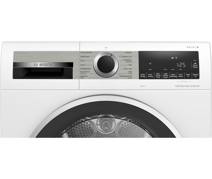 Bosch WQG235D2NL warntempomp droger - zuinig - 8 kg.