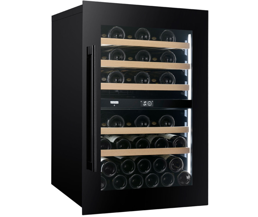 Dunavox DVP-44.120DB inbouw wijnkoelkast - zwart