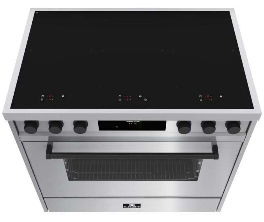 Elementi di Cucina EM9036-IX-B inductie fornuis - rvs