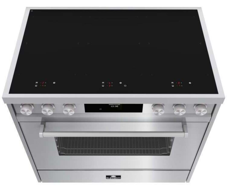 Elementi di Cucina EM9036-IX-S inductie fornuis - rvs