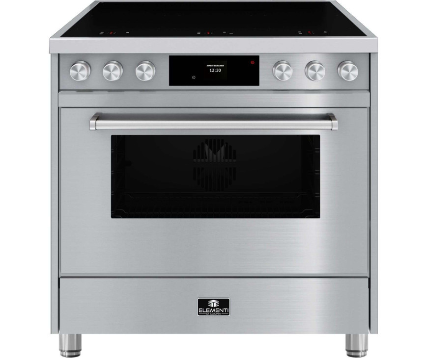 Elementi di Cucina EM9036-IX-S inductie fornuis - rvs