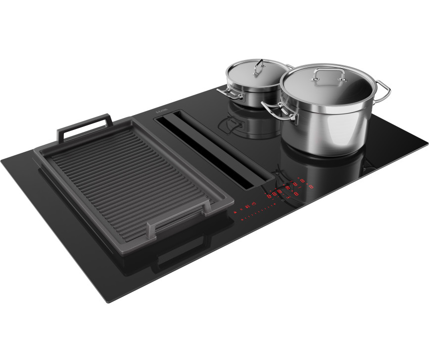 Etna AKI680ZT inbouw inductie kookplaat met afzuiging 