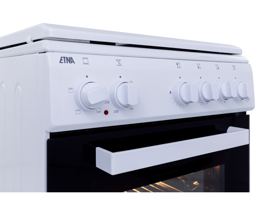 Etna FGV150WIT gas fornuis wit
