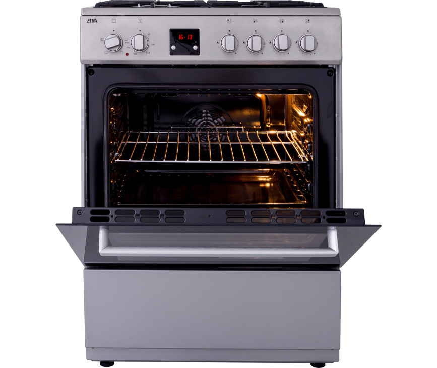 Etna FGV460RVS fornuis roestvrijstaal
